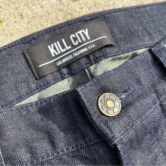 Kill City Brand Raw Denim Jeans - Picture 5 of 5
